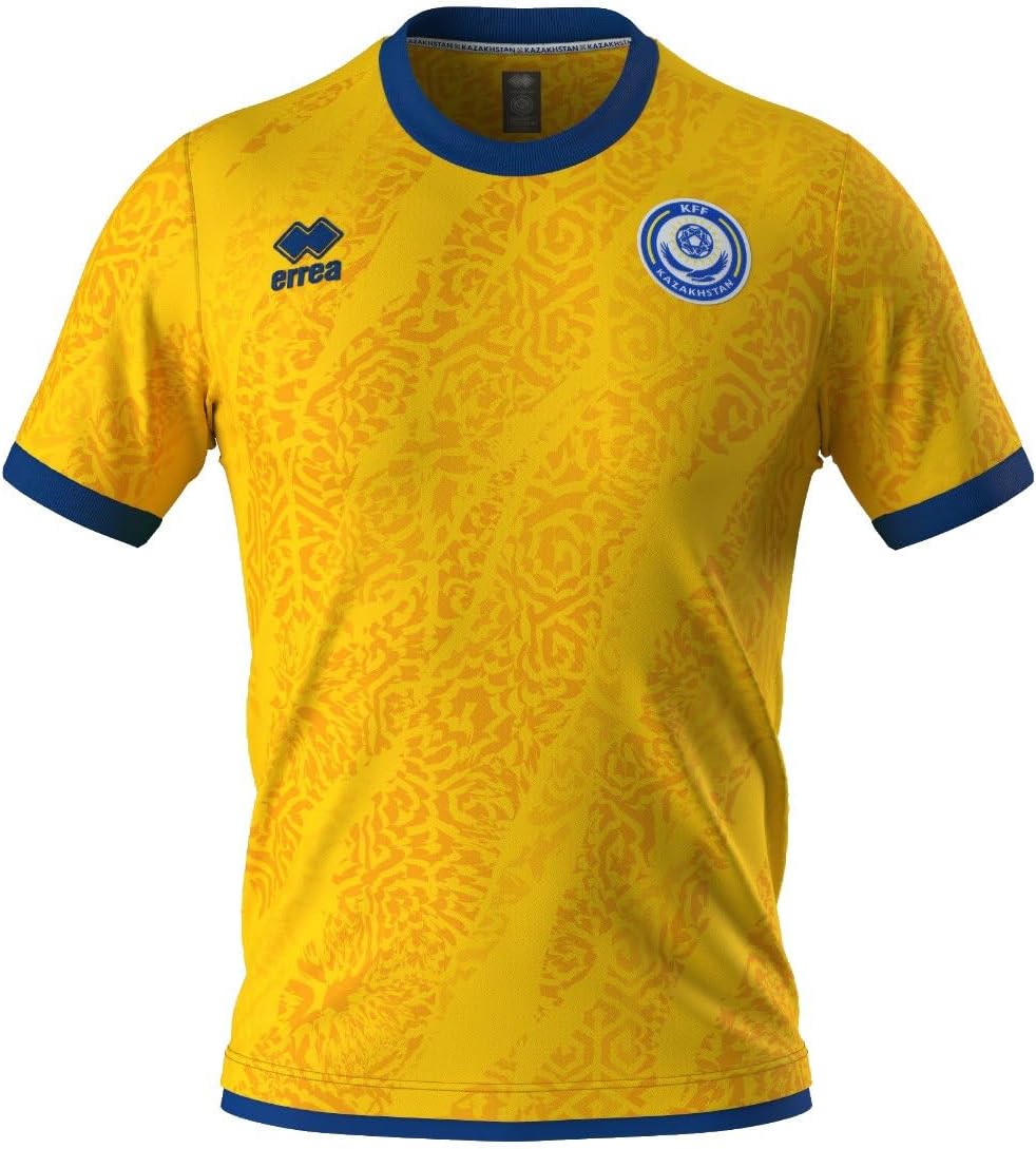 Kazakhstan Men's Home Soccer Jersey 2024-2025 - Medium White