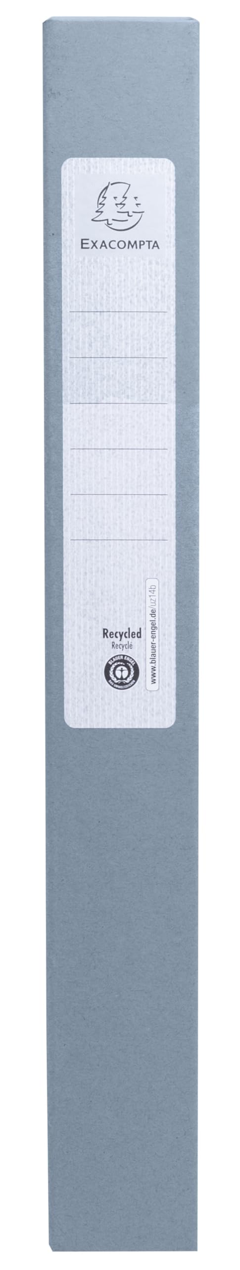 Exacompta 8 scatole archivio Autentik con elastici A4 dorso 4 cm
