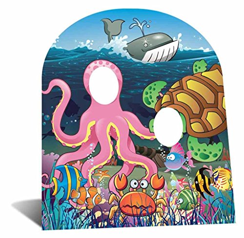 Under the Sea Child Stand-In Cardboard Cutouts 37 x 46in