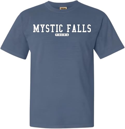 Miniatura 4 de Mystic Falls - Camisetas de Virginia con capucha, ropa de Mystic Falls, camisetas para mujeres y hombres, camisetas TVD, camisetas gráficas de