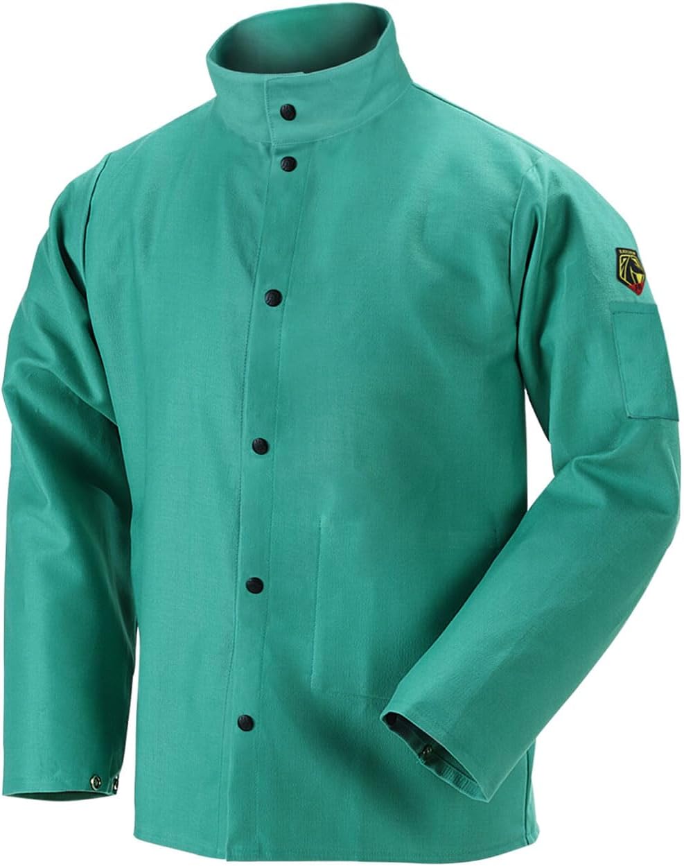 Revco Black Stallion F9-30C 36" 9oz. Green FR Cotton Welding Jacket, X-Large