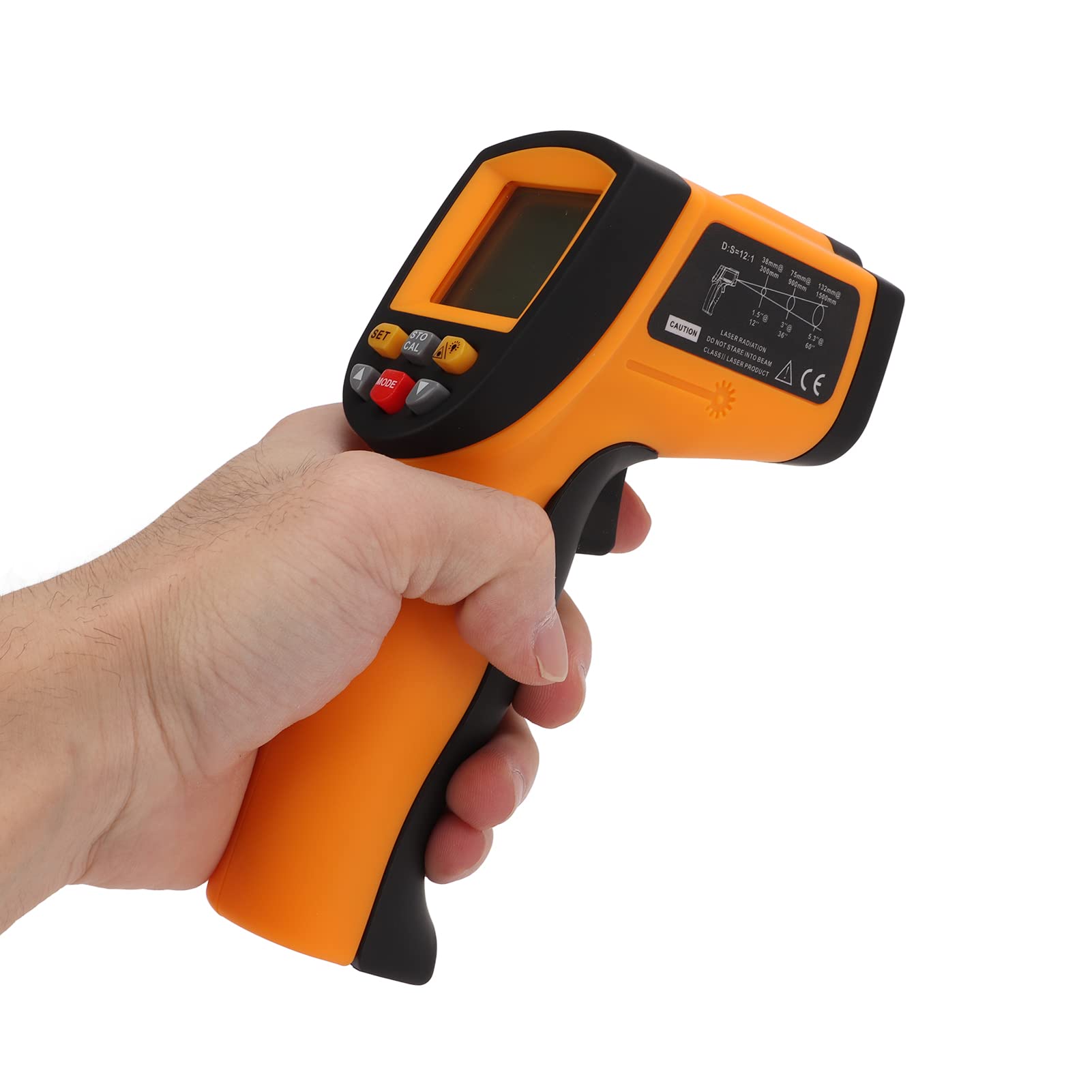Strumento di misurazione della temperatura portatile senza contatto 900 Termometro a infrarossi per applicazioni industriali nei settori energetico, chimico, caldaie a carbone e