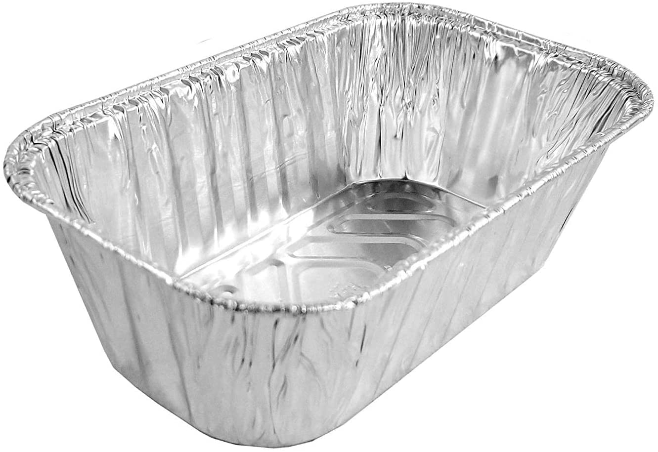 Handi-Foil 1 lb. Aluminum Foil Mini-Loaf/Bread Pan - Disposable Tins (Pack of 200)