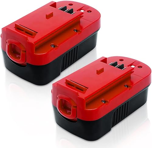 Miniatura 8 de Paquete de 2 actualizado a 3600 mAh HPB18 de repuesto para batería Black and Decker de 18 V compatible con Black and Decker batería de 18 voltios