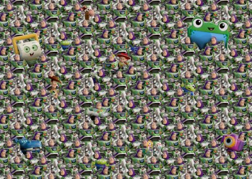 Ravensburger - Puzzle Challenge - 1000 pièces - Buzz l'Eclair - Pixar
