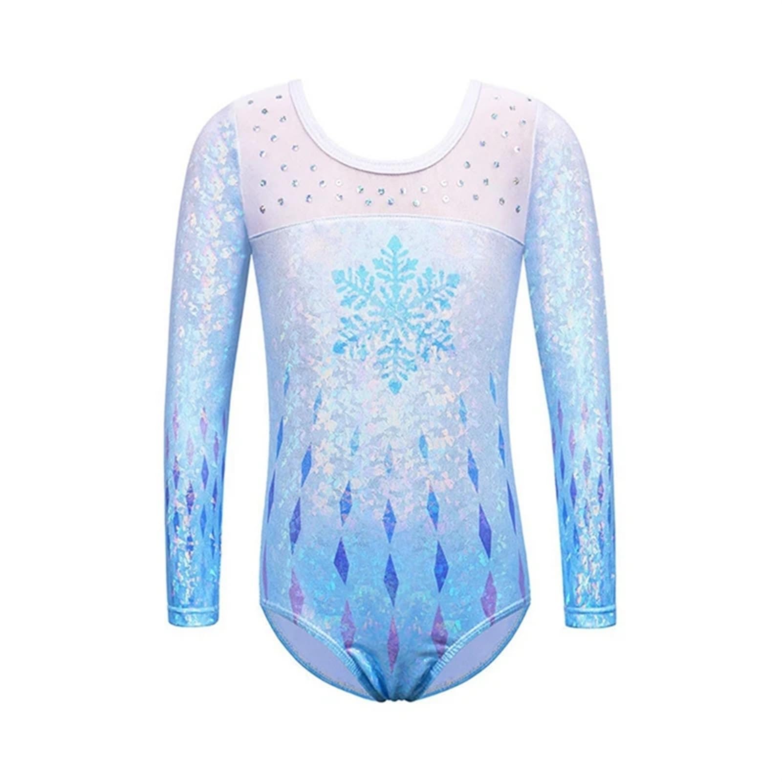 Maillot Gimnasia Ritmica Mono de Ballet for niñas y niños, trajes de baile for niños, leotardo de gimnasia de manga larga for bailarina, tutú de Ballet