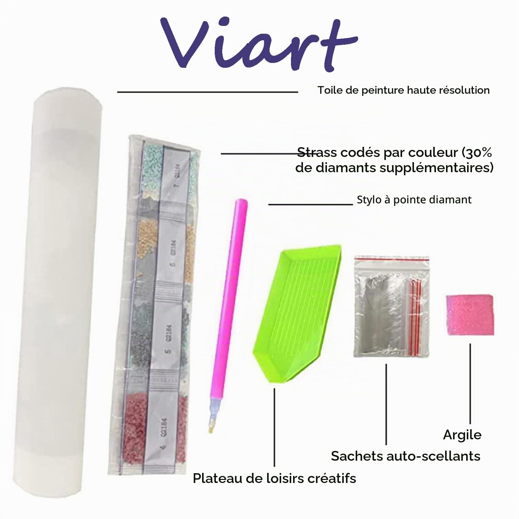 Lot de 9 diamants peinture pour adultes – Diamond Painting Paysage avec diamants peinture au coucher du soleil bricolage pour adultes (lot de 9, 30 x 40 cm)
