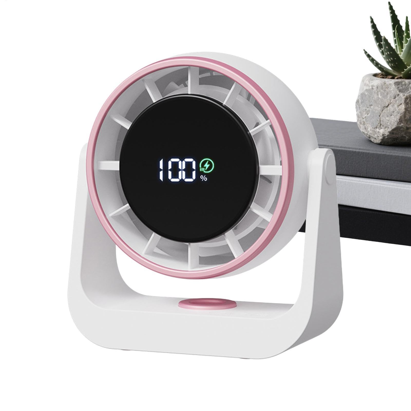 Ventilateur personnel d'été avec lampe LED autonomie prolongée