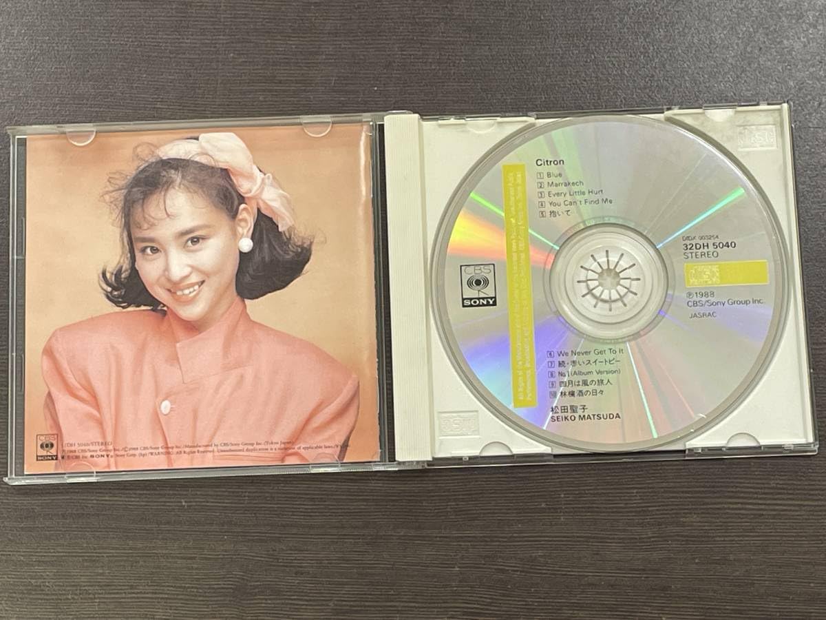 Amazon.co.jp: CDアルバム松田聖子 CITRON シトロン 全10曲