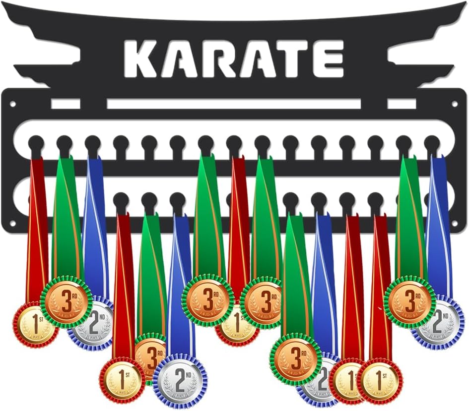 SUPERDANT Medal Hangers Medal Holder Upgrade Award Medals Display Award Iron Shelf Organizer Wall Mounted Race Medals Hanger Gifts for Athletes Kids