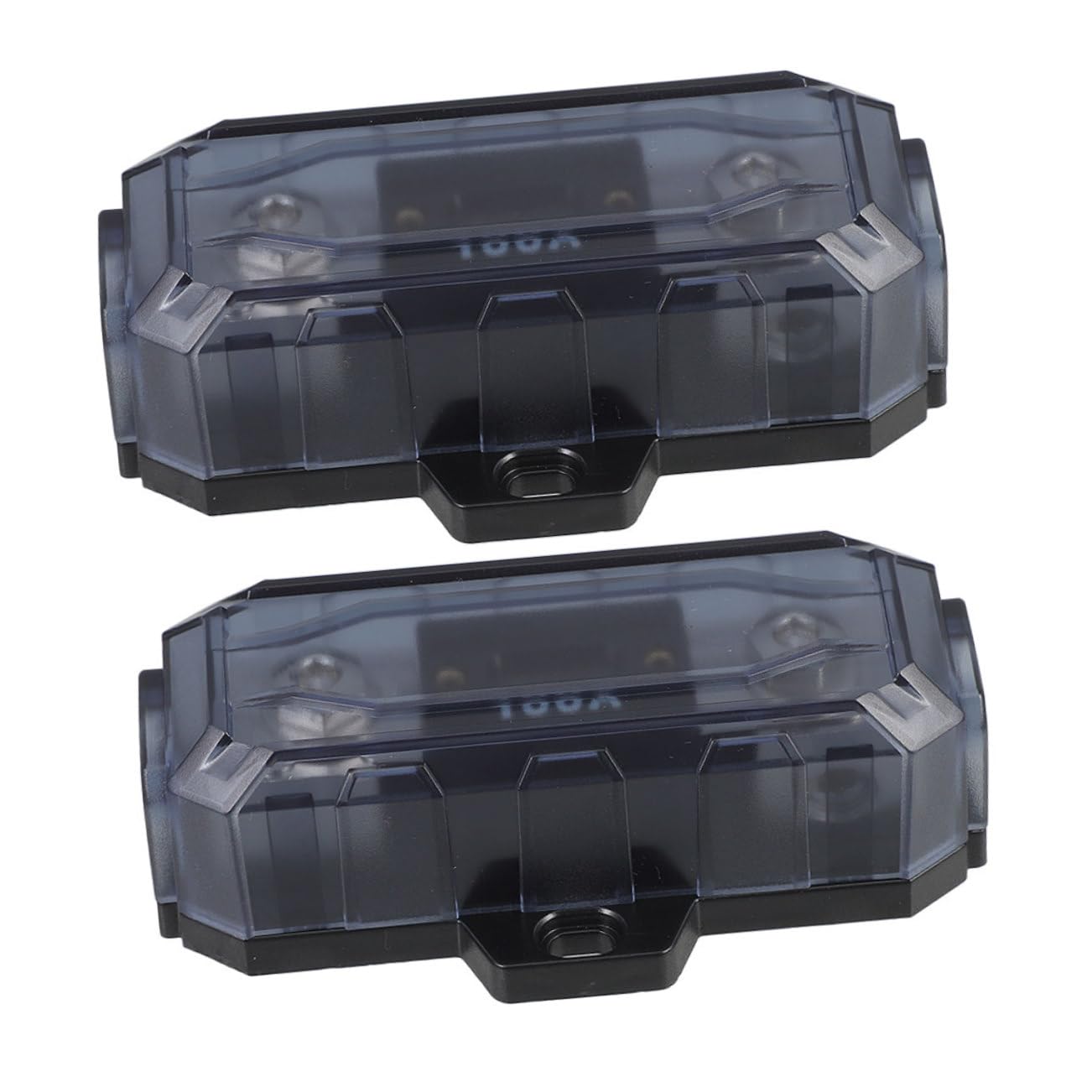 2 pezzi Portafusibili Anl Auto in Lega di Zinco Resistente per Amplificatori e Subwoofer Protezione Sicura e Distribuzione Stabile Audio Veicolare