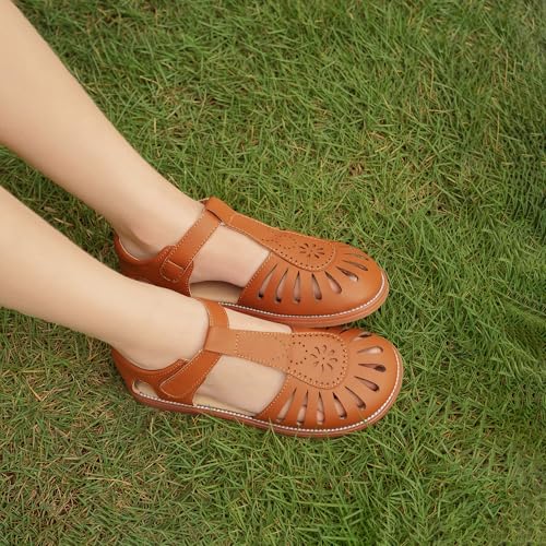Image of Felix & Flora Toddler Girls Sandals Soft Rubber Princess Flat Shoes Flower Girl Shoes