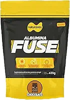 Albumina Fuse Proteína Do Ovo Sem Glúten E Lactose Sabor Chocolate 420g Naturovos
