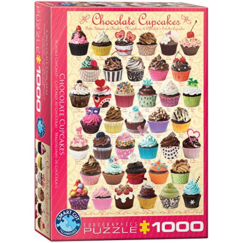 EuroGraphics EG60000587 Puzzle Schokoladen Cupcakes mehrfarbig