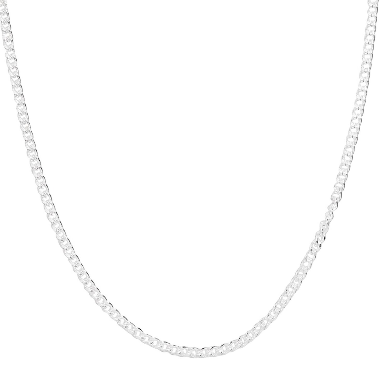ELOISH 925 Sterling Nawabi Silver Chain for Men and Women