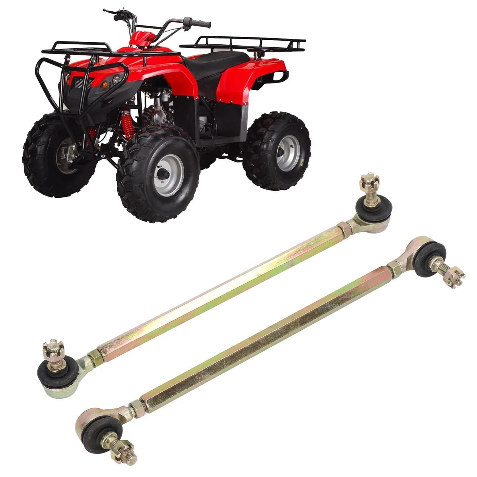 Ściągacz przegubu kulowego 250mm sworzeń kulowy drążek kierowniczy 10mm gwint stal stopowa pasuje do 125cc quada dirt ATV kart