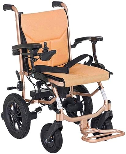 Miniatura 1 de Silla de ruedas portátil plegable y eléctrica, sillas de ruedas motorizadas, plegable, ligera, 35.3lbs de ancho del asiento, 17.7in de batería de