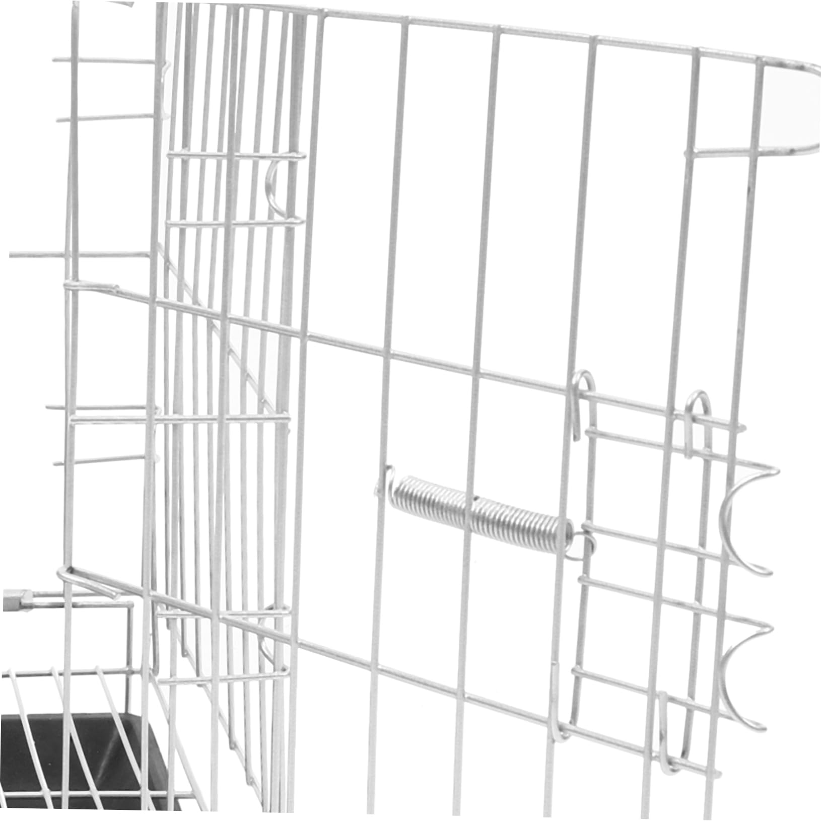 DOITOOL Jaula para Loros y Pájaros Gran Capacidad Acero Inoxidable Fácil De Limpiar y Mantener