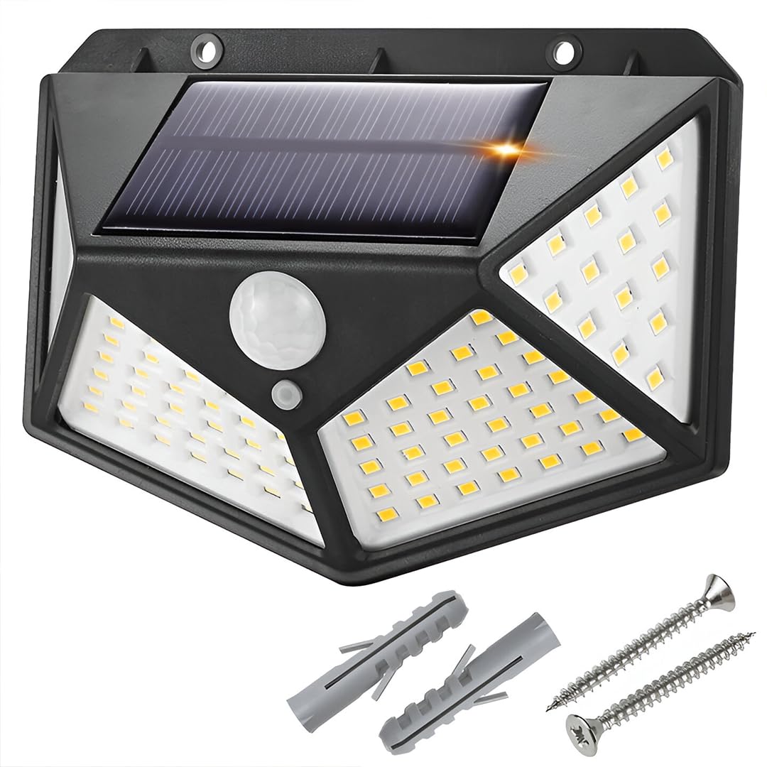 Lampa solarna ścienna LED BK-100