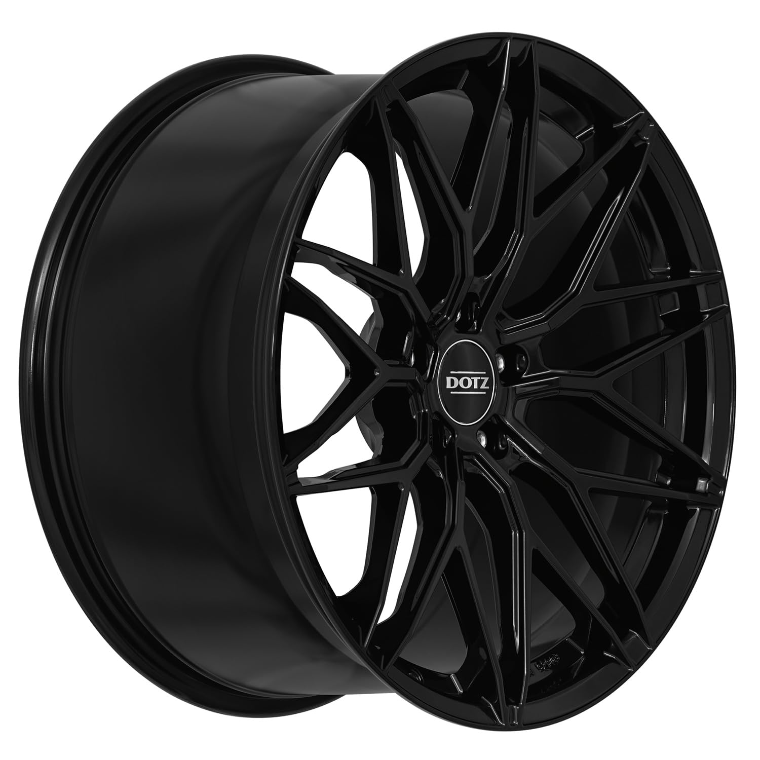 4x jantes en aluminium Dotz Suzuka black 8.5Jx19 ET47 5x120