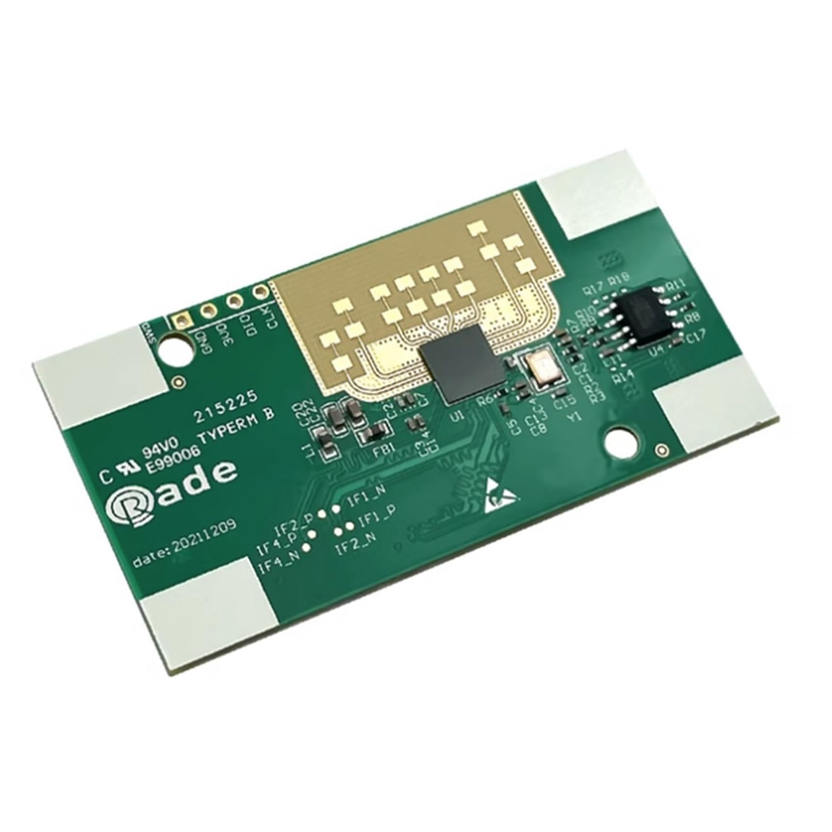 4T3R 60G HLK-LD6001 MMWAVE SENSORE RADAR MODULO di TRAIGHIAZIONE del TRAIGHIATURA 'UMAN