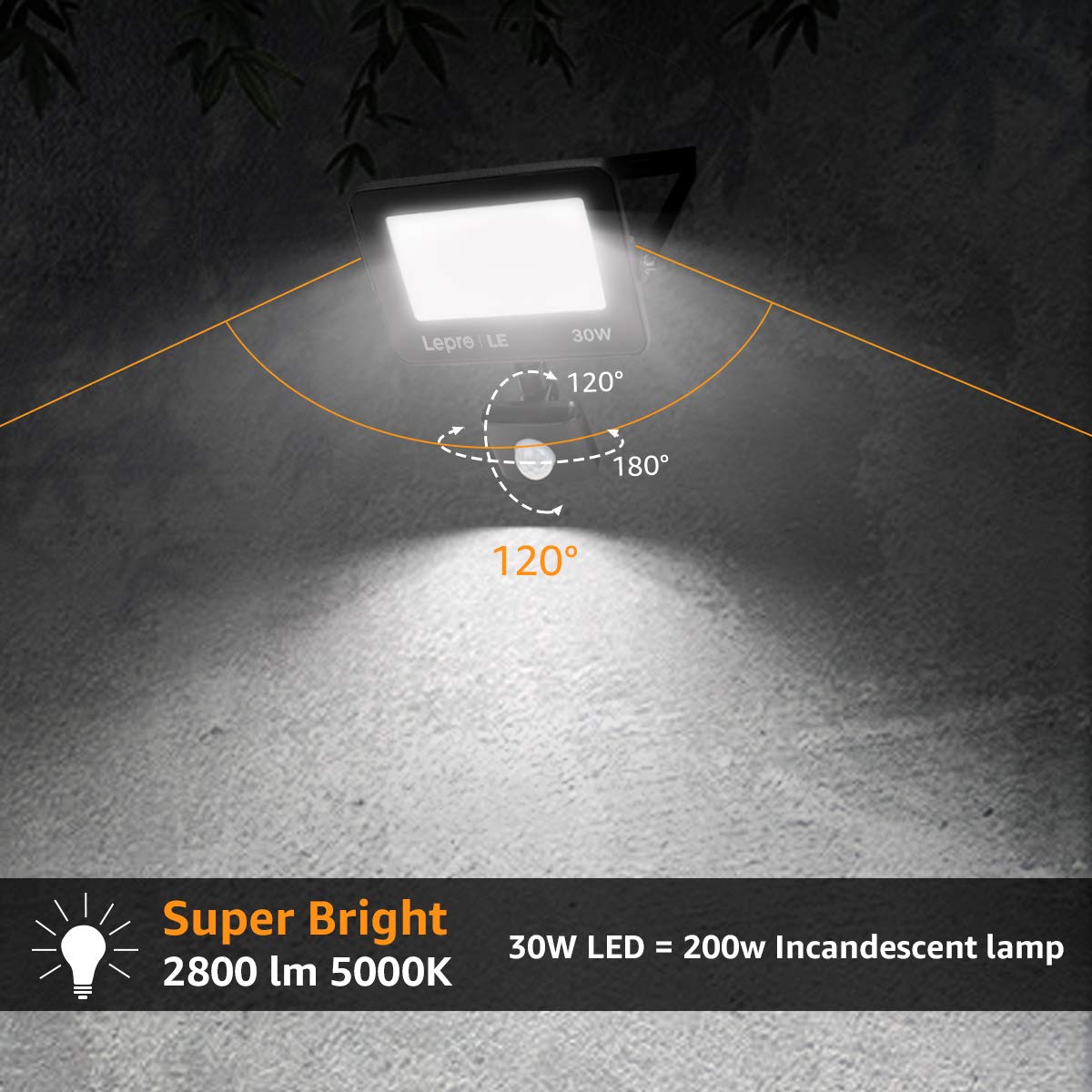 Spot LED Projecteur 31W PERFORMANCE IN LIGHTING – Blanc Froid 5000°K – IP65 – Neuf