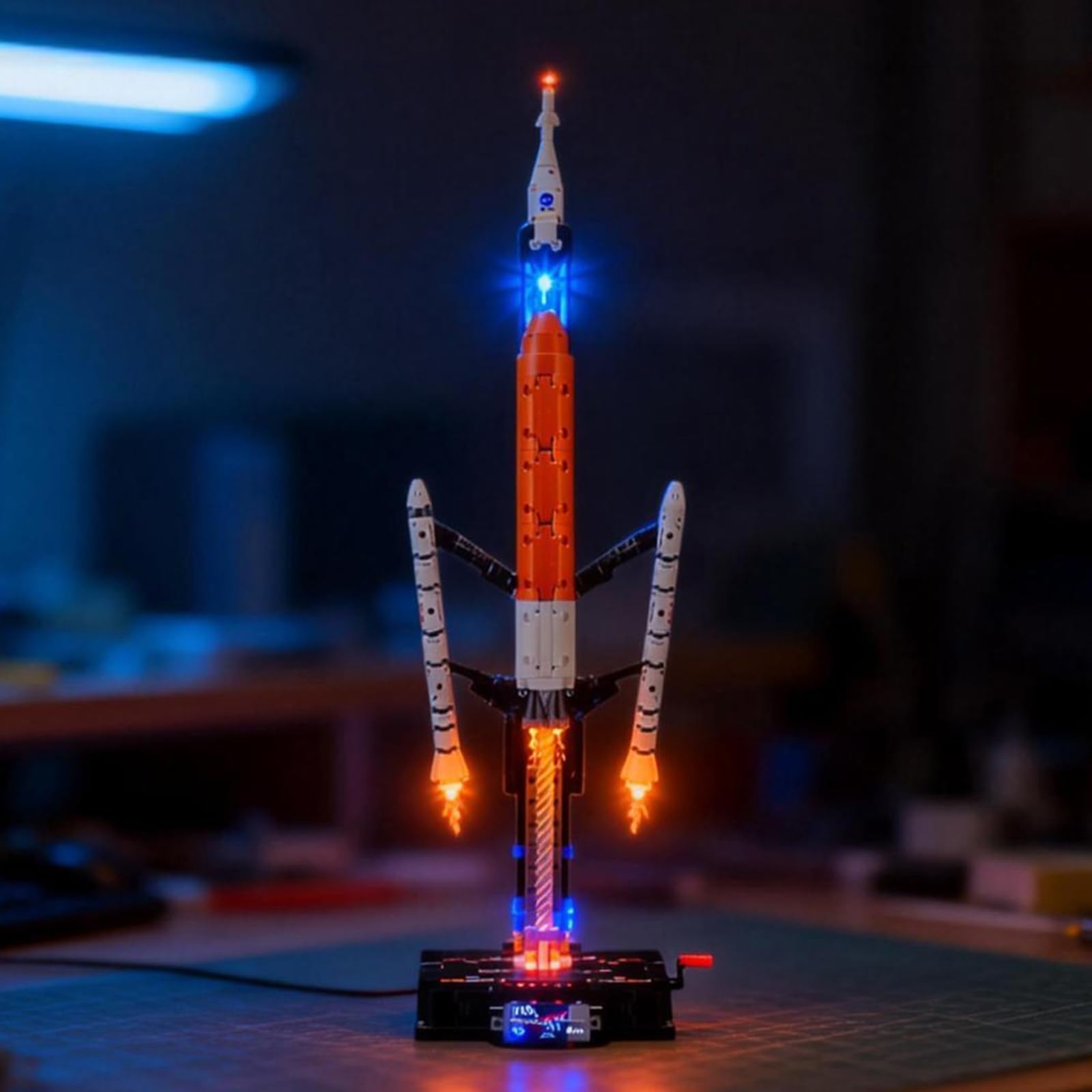 YEABRICKS LED Light for Lego-42221 Technic NASA Artemis Space Launch System Rocket Building Blocks Model (Building Set NOT Included)