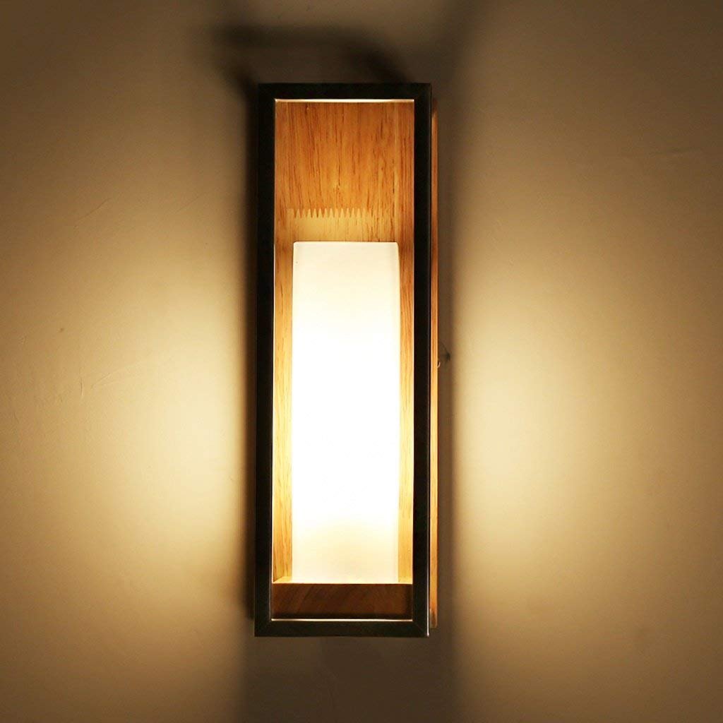 Lámpara de pared moderna de estilo simple y creativo con luz LED integrada 6