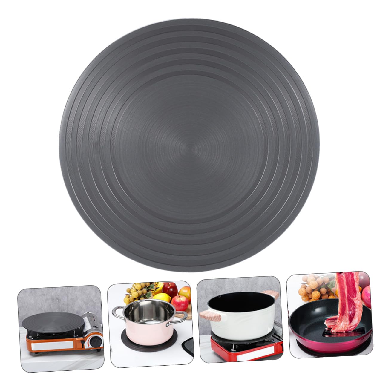 INOOMP Diffusore Calore Gas Stovetop Piastra Scongelamento Burn Protezione Pentole Riduttore per Cucina Gas e