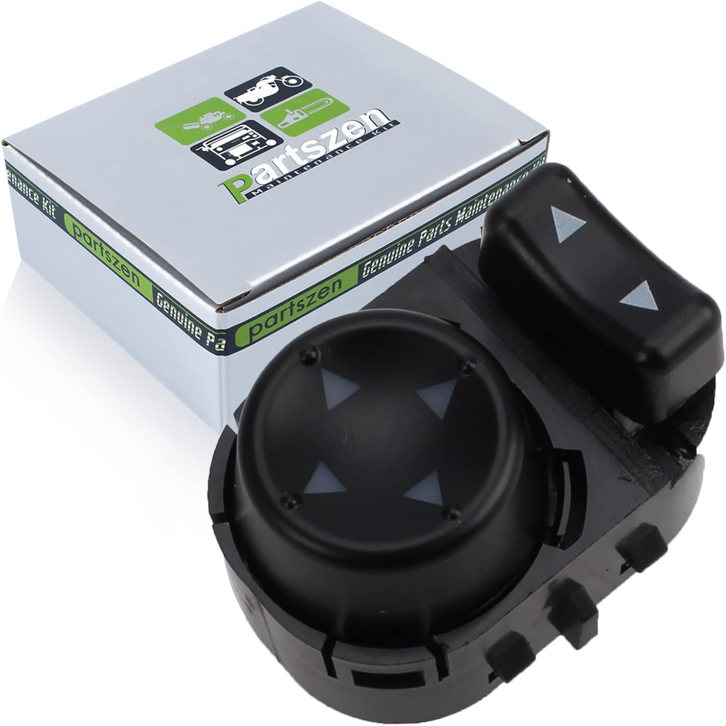 Power Mirror Switch 15261340 15261342 10340141 2262 for 2006-11 HHR Mirror Switch Driver Side for 2004-08 Malibu Mirror Switch Driver Side for 2004-05 Malibu Maxx Mirror Switch Driver Side