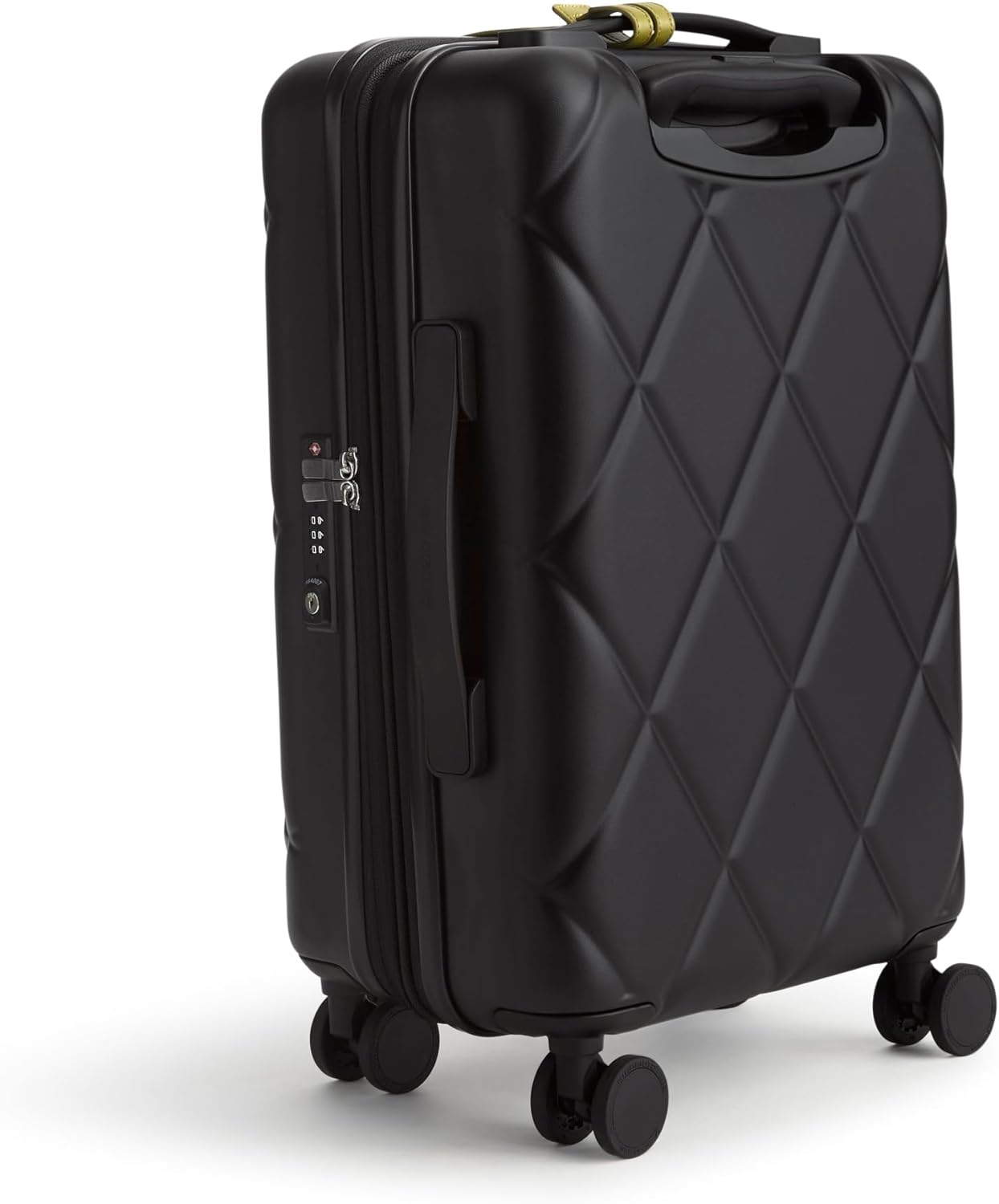 Hardside 22 Inch Adair Spinner Suitcase, Curly Tulips Purple, One Size