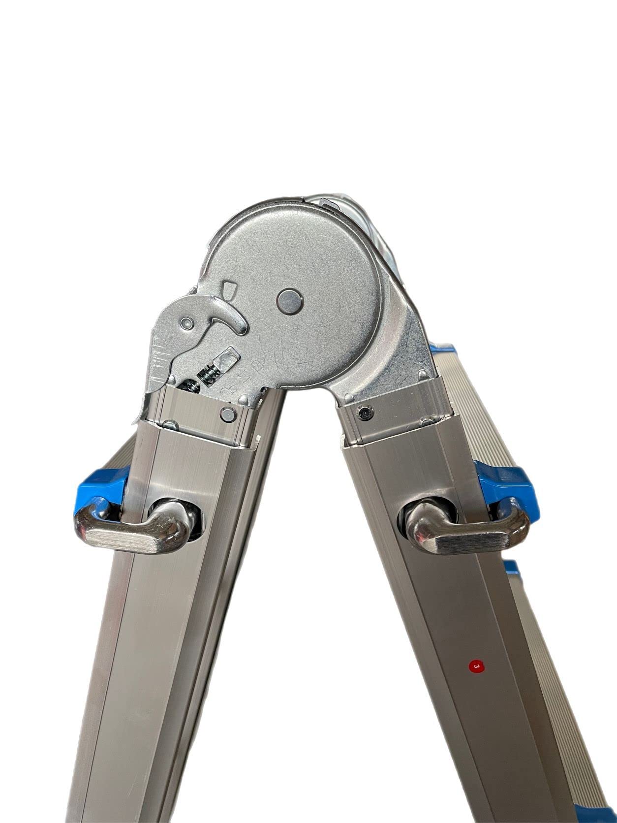 Klappleiter Teleskopleiter Stehleiter 4x6 Mehrzweckleiter Alu Leiter aus Hochwertigem Aluminium