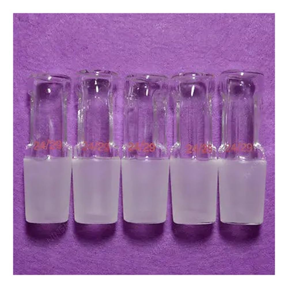 5Pcs 24/29 Hohlglasstopfen Glas Laborglaswaren