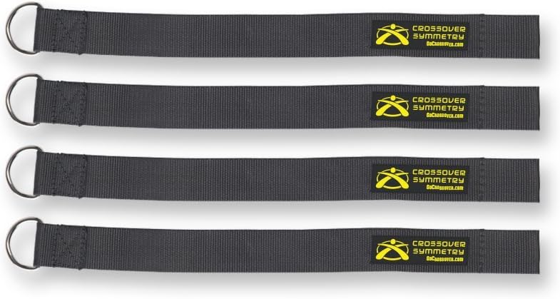 Crossover Symmetry Squat Rack Straps - Compatible with Crossover Cord Shoulder Resistance Bands