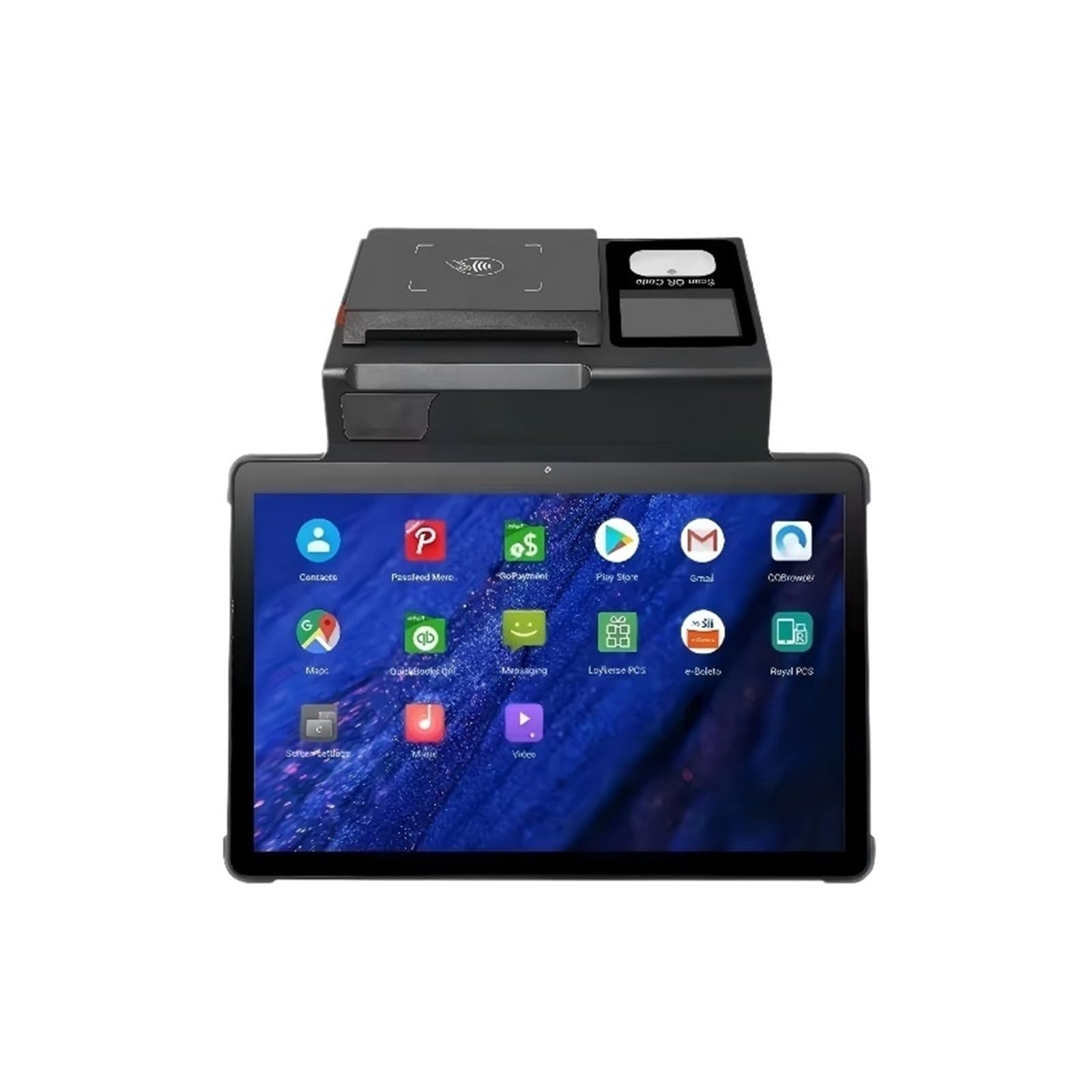 Registratori di cassa, 13 POS da 11 pollici con stampante 80 mm Connessione WIFI desktop 4G