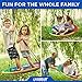 LÆGENDARY Saucer Swing for Kids and Adults - 40 Inch Round Outdoor Tree Swing