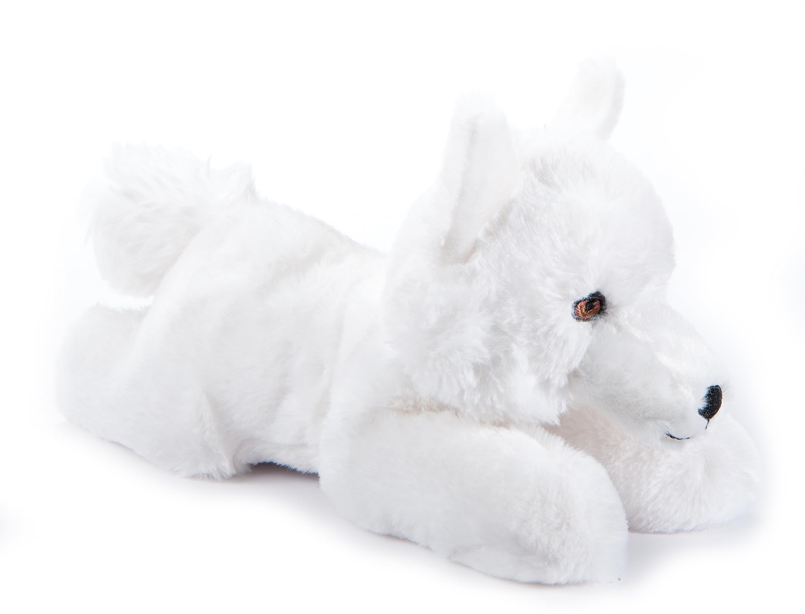 Amazon.com: The Petting Zoo Arctic Fox Stuffed Animal Plushie