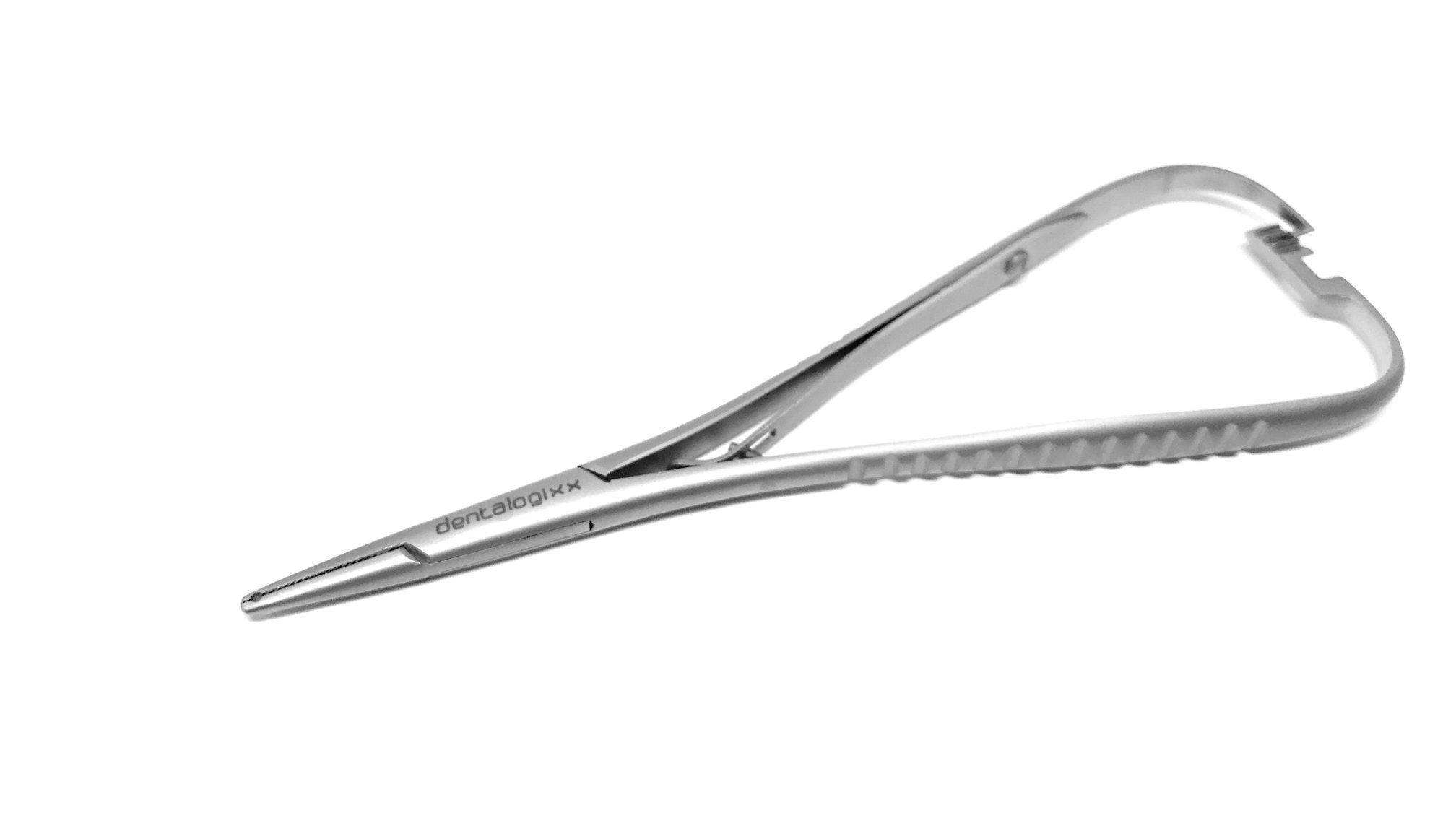 Dentalogixx Nadelhalter Mathieu KFO mit Führungsrille für elastische Ligaturen