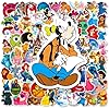 200pcs Kids Disney Princess Cute Cartoon Character Stickers - Movie Decorative Waterproof Stickers for Kids, Teens & Adults #4