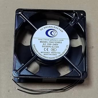 YAH1238S2 12038 220-240V 50-60HZ 0.12A Cabinet and Chassis Fan