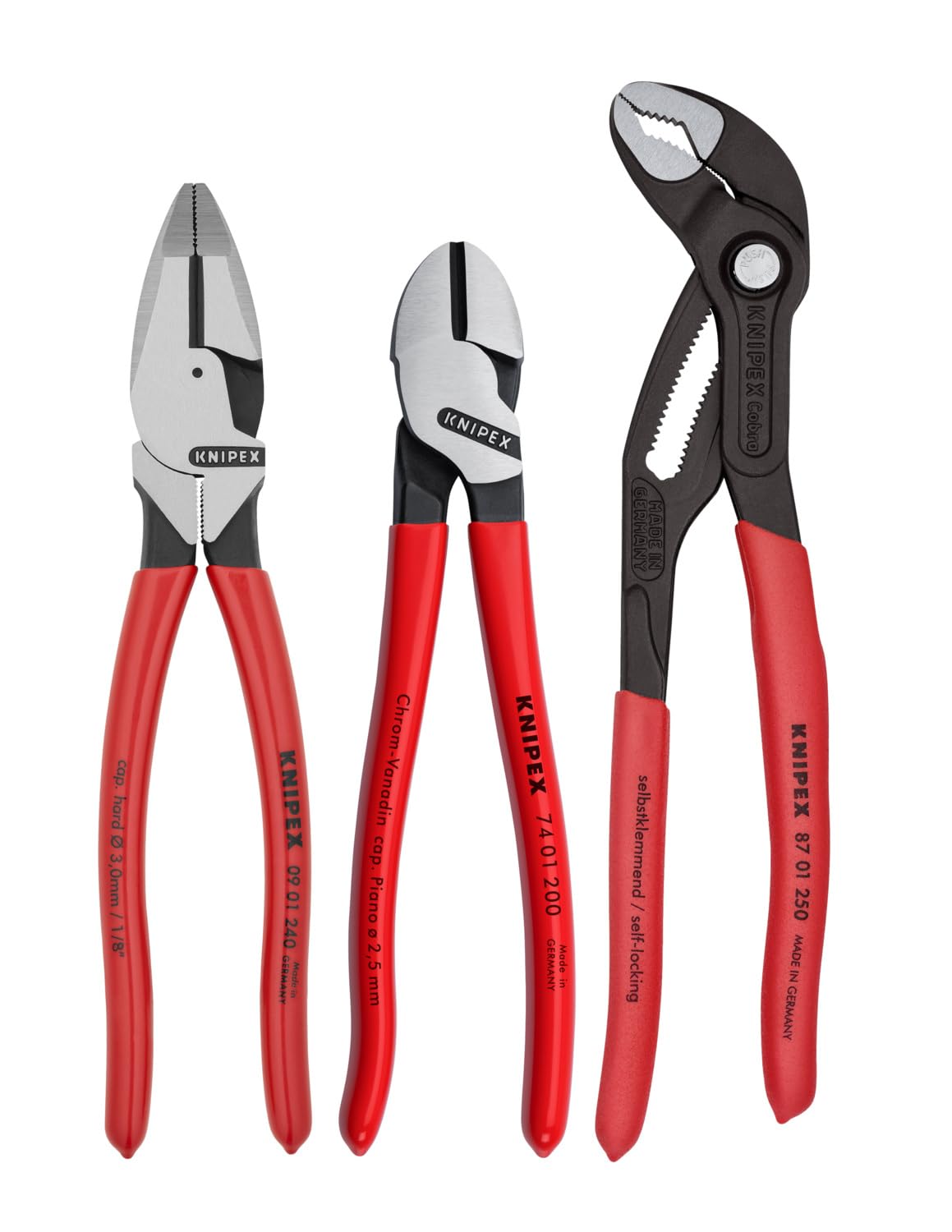 Tools 9K 00 80 157 US 3 Pc Pro Pliers Set