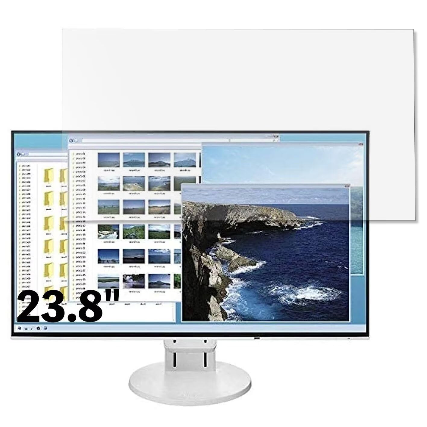 Amazon.co.jp: EIZO FlexScan EV2451-RWT 23.8インチ 対応 フィルム