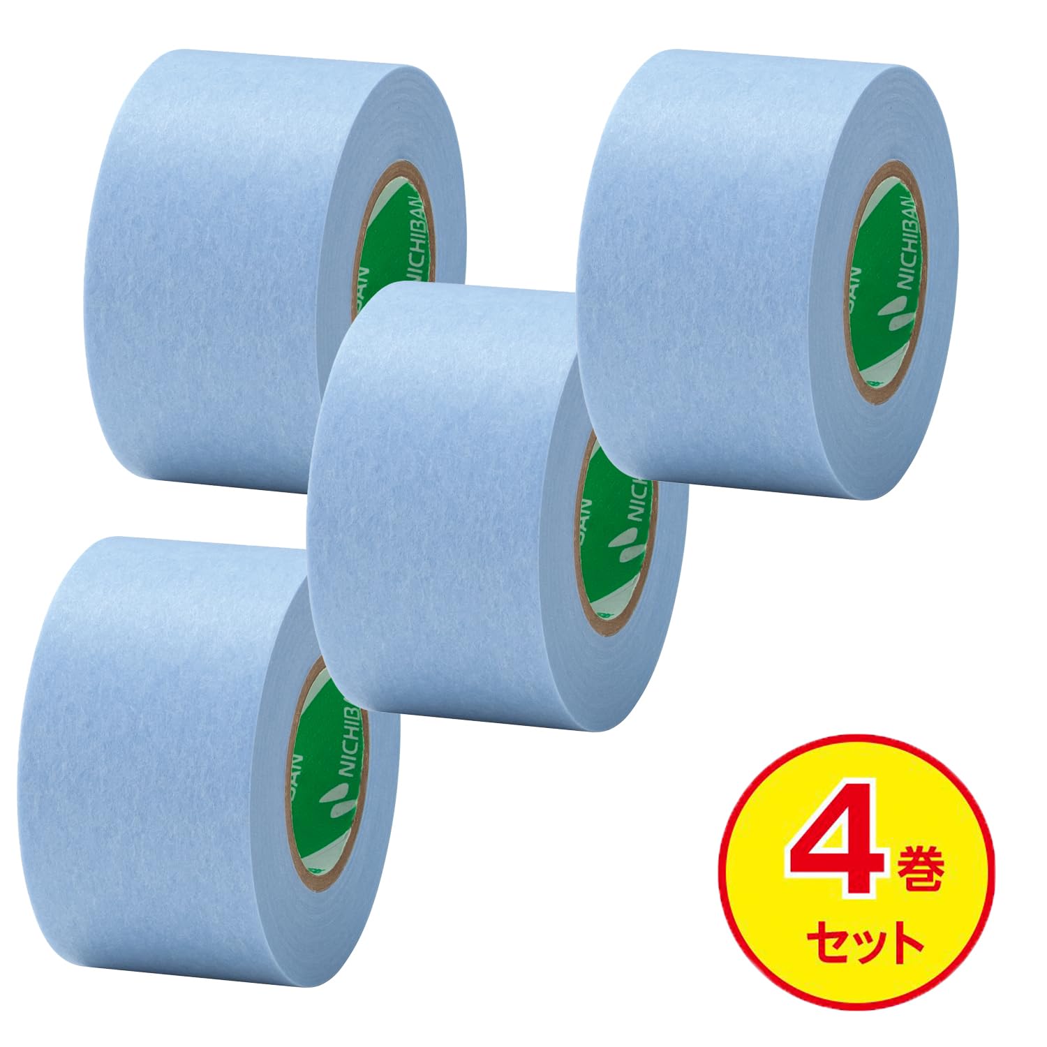 マスキングテープ4本 Amazon | ニチバン マスキングテープ 弱粘着 4巻入 30mm×18m ライト