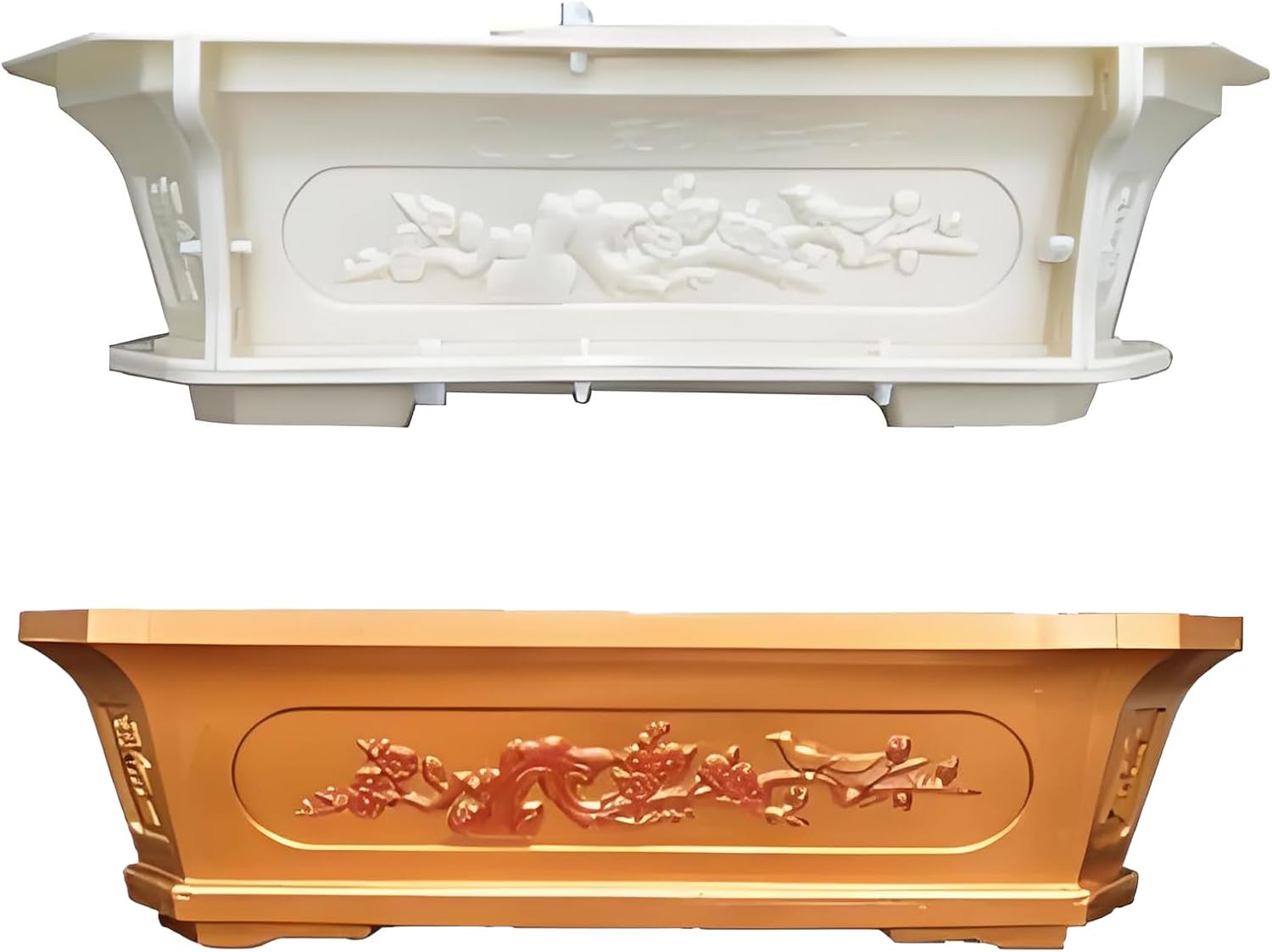 Large Planter Molds, Extra Large Concrete Planter Molds, Flowerpot Molds for Home and Garden Decor (35 CM)