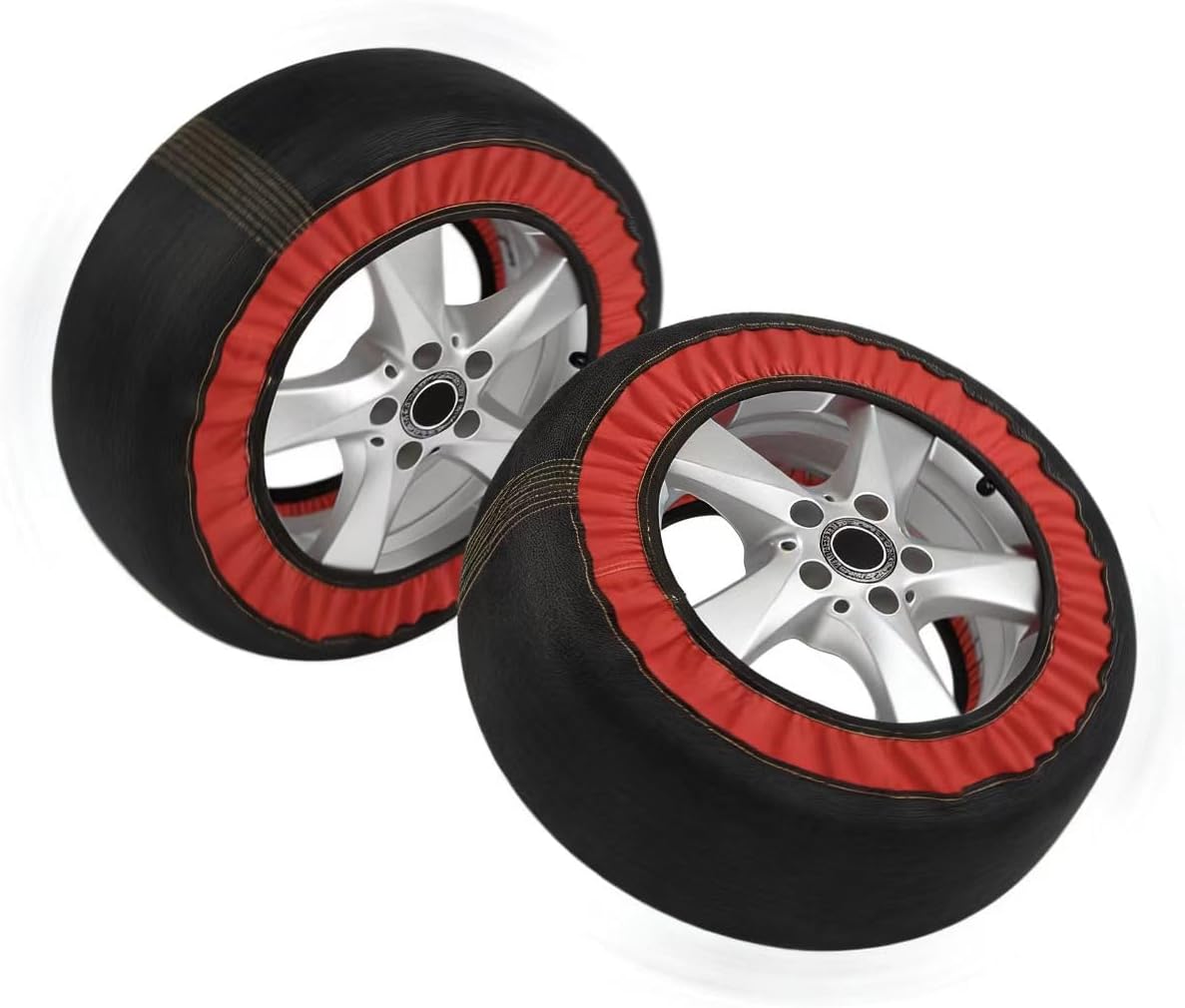 ランクル250 に適用 】非金属布製スノーソックス、滑り止めチェーン