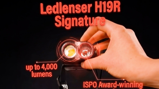 Ledlenser H19R Signature: Linterna frontal LED recargable