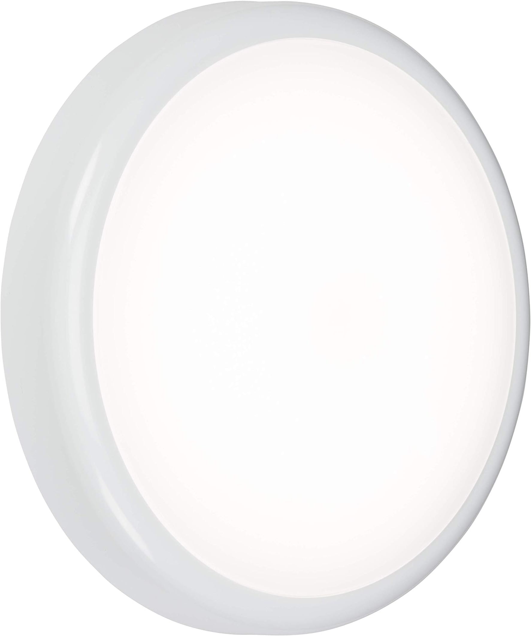 Knightsbridge 14W LED Bulkhead Light CCT with Motion Sensor, Polycarbonate, 14 W, White