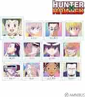 hunter×hunter アニアート　イラストカード　全15種　コンプ hunter×hunter アニアート イラストカード 全15種 コンプ HUNTER