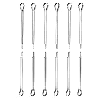 Vista 7 de Pasadores de clip de chaveta de 0.039 in x 0.394 in (DXL), paquete de 30 - Bueno para maquinaria - Sujetadores de horquilla de acero inoxidable 304