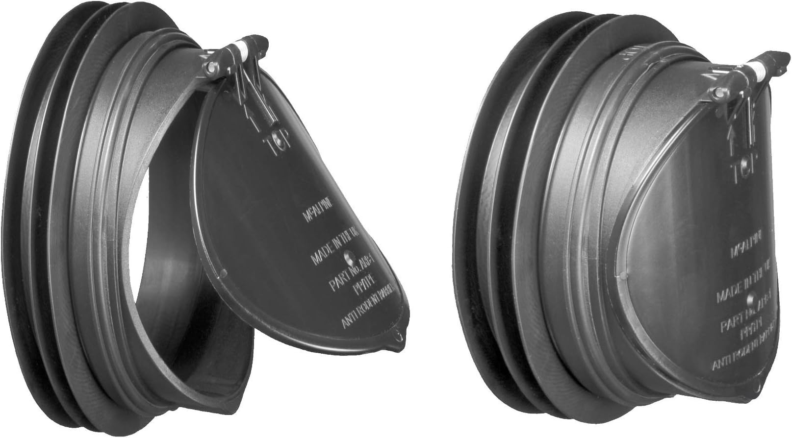 Mcalpine Anti-Return Lid, Black